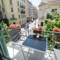 Chambre double supérieure avec terrasse, Hôtel Parisien à Nice