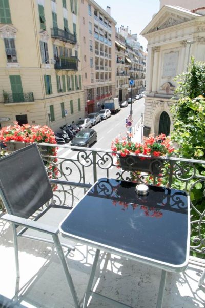 Chambre double supérieure avec terrasse, Hôtel Parisien à Nice
