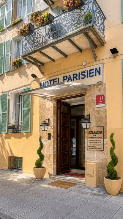 Hôtel Parisien à Nice, votre hôtel familial 3 étoiles